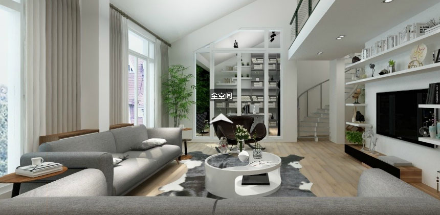 時(shí)尚簡(jiǎn)約風(fēng)VR家裝樣板間