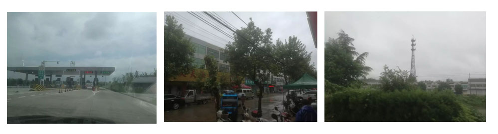 驅(qū)車到楊淼家，為楊淼送上愛心募捐款，祝早日康復(fù)！